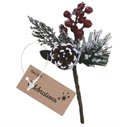AussieSuperStore Seasonal Products Xmas Acorn Floral Arrangement Xmas Acorn Floral Arrangement | Christmas Flower Party Decoration 9331468059936 XMAS2033